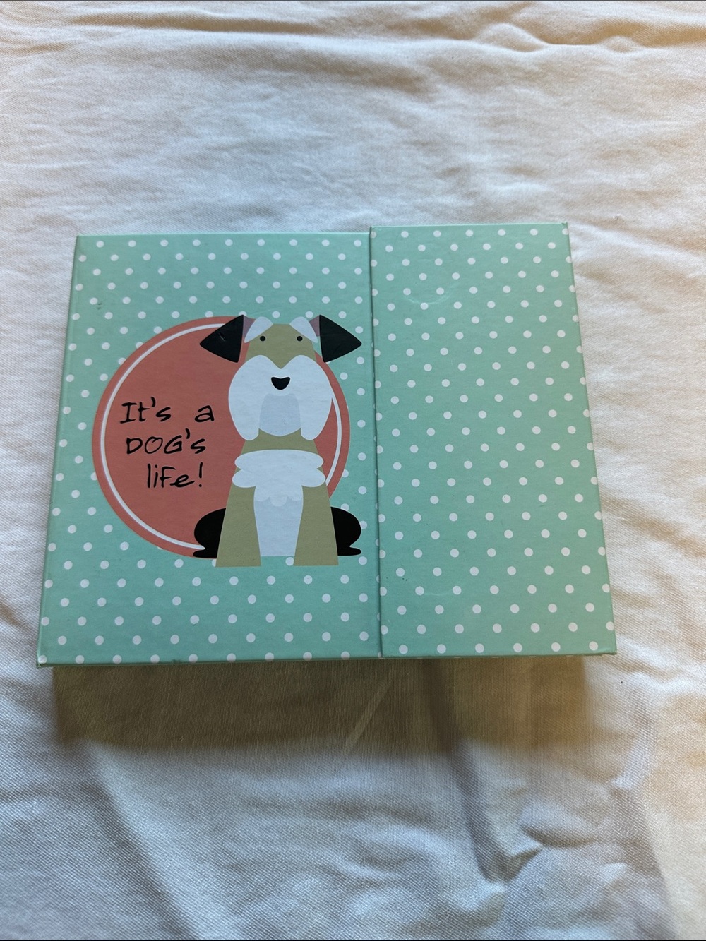 Dog Calendar/Schedule Polka Dot Mini folder